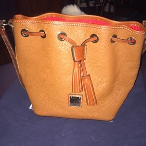 Dooney & Burke 1975 Cognac crossbody bag